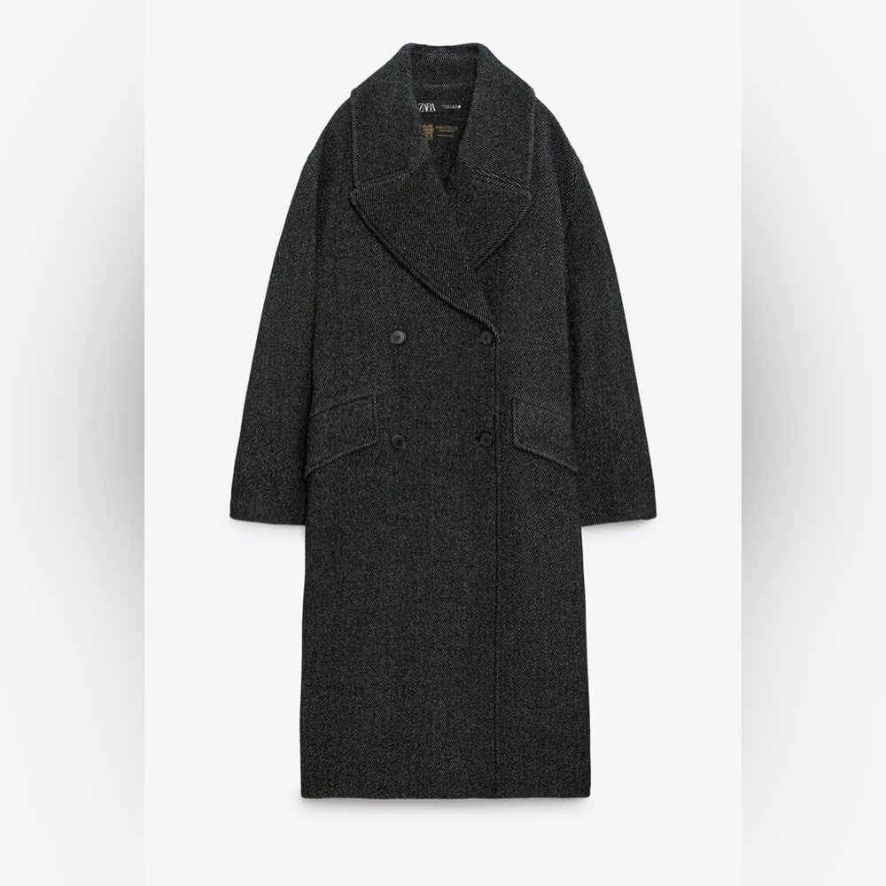 ZARA Manteco Wool Coat Limited Edition